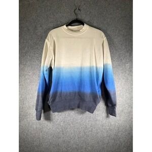 BEACH RIOT Women Size XS Ombre Crewneck Sweatshirt Cotton Blend Cozy Lounge